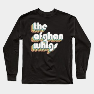 Retro The Afghan Whigs Long Sleeve T-Shirt